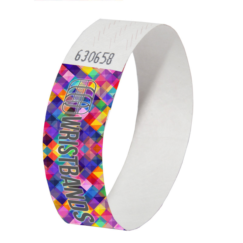 Pulseiras com Impressão Colorida 3/4"